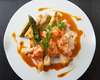 Natural Red-legged Tiger Shrimp in Sauce Americaine