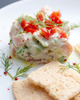 Toasted Salmon and Avocado Tartare