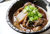 Simmered beef tendon