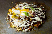 Osaka tsuruhashi okonomiyaki
