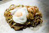 Mixed yakisoba noodles
