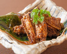 Fried chicken wings