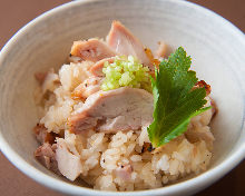 Tori Meshi (chicken rice)