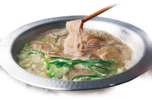 Pork shabu-shabu