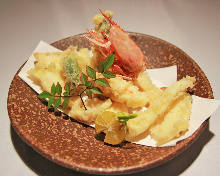 Assorted tempura