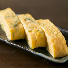 Japanese-style rolled omelet