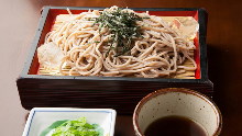 Chilled buckwheat noodles without broth