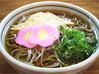 Buckwheat noodles with sweet fried tofu