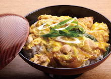 "Oyako" chicken and egg rice bowl