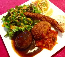 Lunch menu of the day Lunch menu of the day