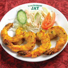 Tandoori prawns