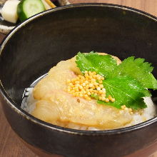 Tai chazuke (sea bream and rice with tea)