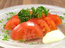 Sliced tomatoes