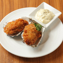 Deep-fried oysters