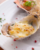 Grilled Oyster with Blue Cheese