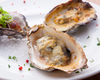 Grilled Oyster with Sea Urchin Cream