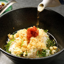 Tai chazuke (sea bream and rice with tea)