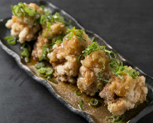 Fried chicken with grated daikon and ponzu