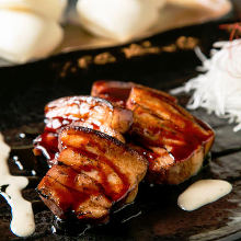 Simmered pork belly