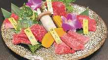 Assorted wagyu beef, 5 kinds