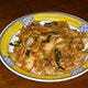 Stir-fried pork with kimchi
