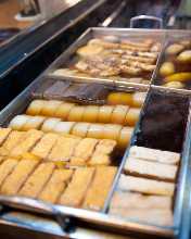 Various types of homemade oden