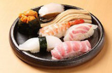 Assorted premium nigiri sushi