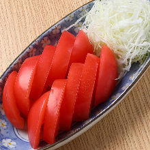 Sliced tomatoes