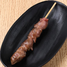 Grilled gizzard skewer