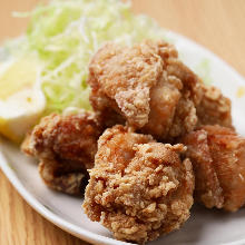 Fried thigh meat