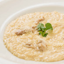 Cheese risotto