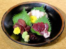 Assorted sashimi, 4 kinds