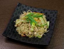 Grilled somen noodles