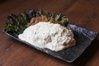 Fried chicken with vinegar and tartar sauce