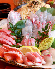 Assorted sashimi, 5 kinds