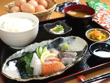 Sashimi set meal