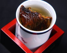 Sake Flavored with Grilled Puffer Fish Fins