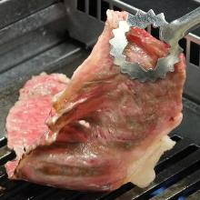 Beef sirloin yakisuki