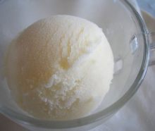 Frozen yogurt sherbet
