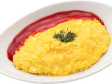 Rice omelet