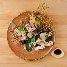 Assorted sashimi, 5 kinds