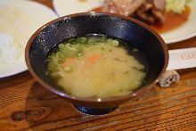 Pork miso soup
