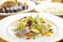 Today's selection of four fresh fish