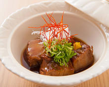 Simmered pork belly