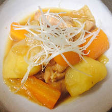 Nikujaga (simmered meat and potatoes)