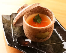 Chawanmushi (steamed egg custard)