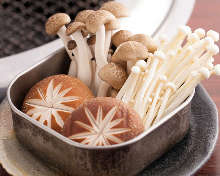 Mushroom baked in foil