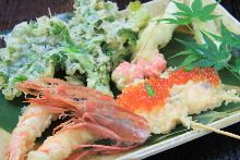 Assorted tempura, 5 kinds