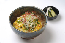 "Oyako" chicken and egg rice bowl