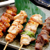 Assorted Yakitori (grilled skewered chicken)